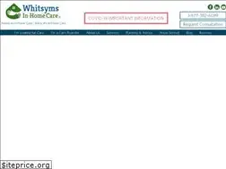 Sites similar to whitsymsinhomecare.com