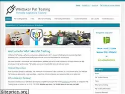Sites similar to whittakerpattesting.co.uk