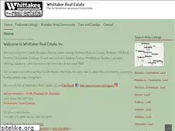 Sites similar to whittakerrealestate.com