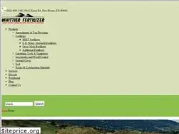 Sites similar to whittierfertilizer.com