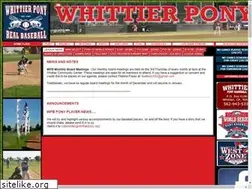 Sites similar to whittierpony.org