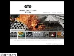 Sites similar to whittingtonsteel.com