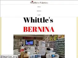 Sites similar to whittlesfabrics.com