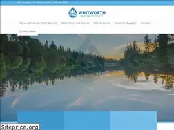 Sites similar to whitworthwater.com