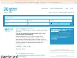 Sites similar to who-africa.africa-newsroom.com