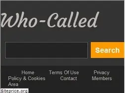 Sites similar to who-called.info