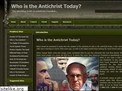 Sites similar to who-is-the-antichrist-today.com