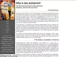 Sites similar to who-is-the-antichrist.org