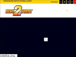 Sites similar to who2start.com