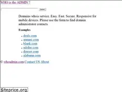 Sites similar to whoadmin.com