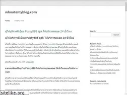 Sites similar to whoatemyblog.com