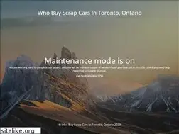Sites similar to whobuyscrapcar.com