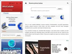 Sites similar to whocallsme.com