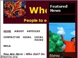 Sites similar to whodatdodat.com