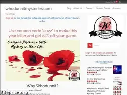 Sites similar to whodunnitmysteries.com