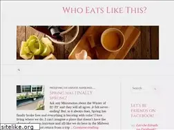 Sites similar to whoeatslikethis.com