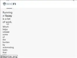 Sites similar to whofi.com