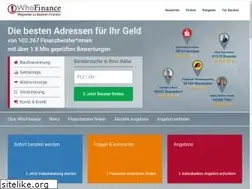 Sites similar to whofinance.de