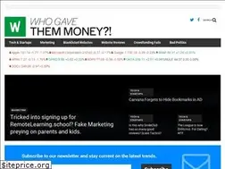 Sites similar to whogavethemmoney.com