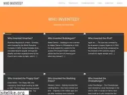 Sites similar to whoinvented.org