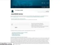 Sites similar to whois.asia
