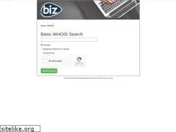 Sites similar to whois.biz
