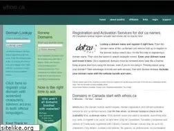 Sites similar to whois.ca
