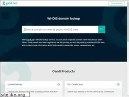 Sites similar to whois.gandi.net