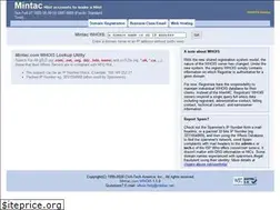 Sites similar to whois.mintac.net