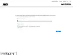 Sites similar to whois.mx
