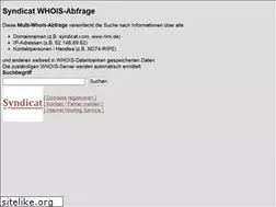 Sites similar to whois.syndicat.com
