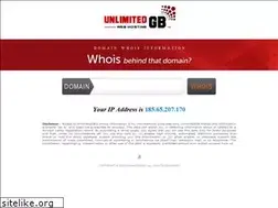 Sites similar to whois.unlimitedgb.com