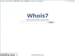 Sites similar to whois7.ru