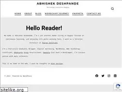 Sites similar to whoisabhi.com