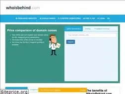 Sites similar to whoisbehind.com