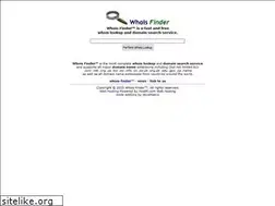 Sites similar to whoisfinder.com