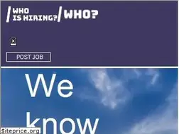 Sites similar to whoishiring.io