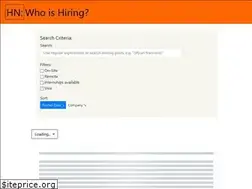 Sites similar to whoishiring.work