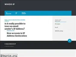 Sites similar to whoisip.org