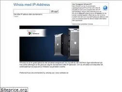 Sites similar to whoisip.se