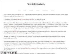 Sites similar to whoismeerakaul.com