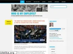 Sites similar to whoismyemployee.com