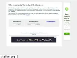 Sites similar to whoismyrepresentative.com