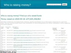 Sites similar to whoisraisingmoney.com
