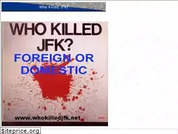 Sites similar to whokilledjfk.net
