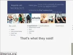 Sites similar to wholebeinginc.com