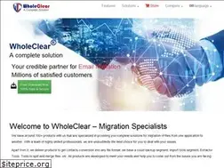 Sites similar to wholeclear.com