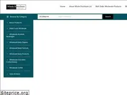 Sites similar to wholedistribute.com
