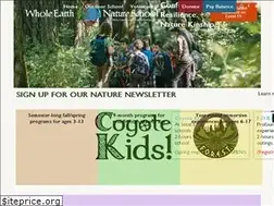 Sites similar to wholeearthnatureschool.com