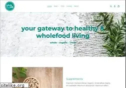 Sites similar to wholefood.me